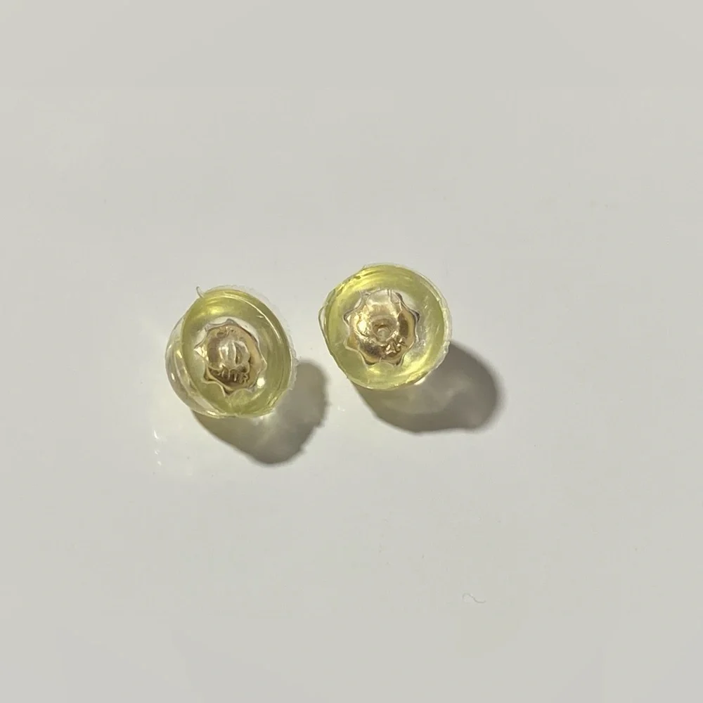 💕14K Yellow gold & CZ children’s studs with screw backs • KAY Jewelers